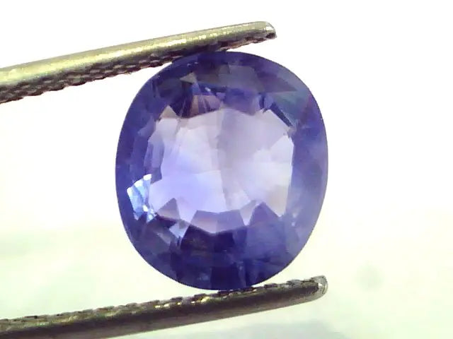 5.34 Ct IGI Certified Unheated Untreated Natural Burma Blue Sapphire