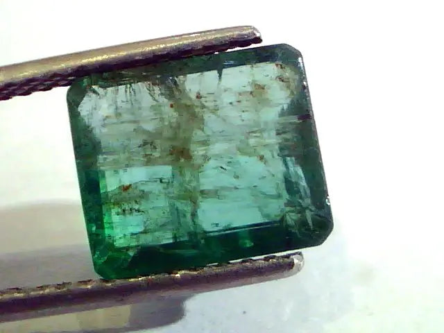 5.36 Ct Untreated Natural Zambian Emerald Gemstone Panna stone
