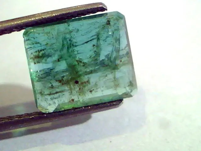 5.36 Ct Untreated Natural Zambian Emerald Gemstone Panna stone