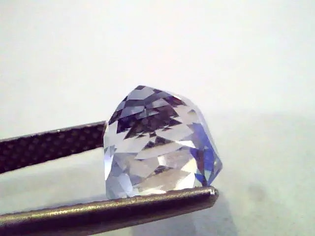 5.36 Ct Unheated Untreated Natural Ceylon White Sapphire Gemstone AAAAA