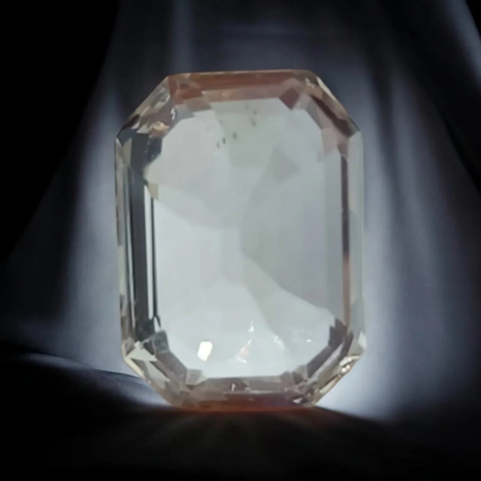 5.38 Ct GII Certified Unheated Untreated Natural Ceylon White Sapphire AAA - Venus Gems