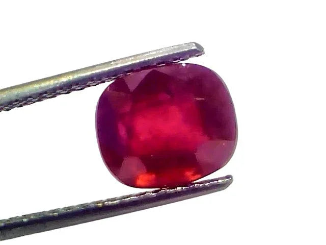 5.47 Ct Natural Ruby Gemstone Manik Gemstone for Sun (Heated) - Venus Gems