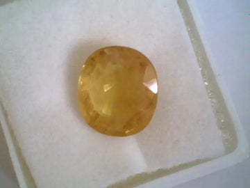 5.40 CT NATURAL PREMIUM BANGKOK YELLOW SAPPHIRE,REAL PUKHRAJ