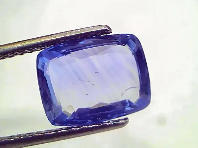5.41 Ct IGI Certified Unheated Untreated Natural Ceylon Blue Sapphire AA - Venus Gems