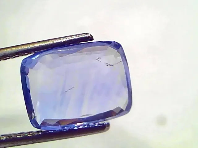 5.41 Ct IGI Certified Unheated Untreated Natural Ceylon Blue Sapphire AA - Venus Gems