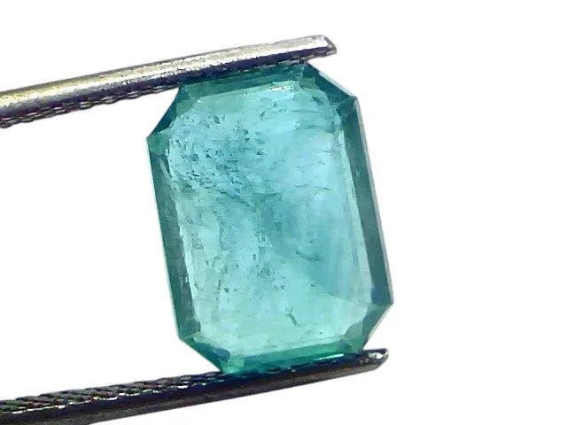 5.41 Ct GII Untreated Natural Zambian Emerald Gemstone Panna AAA - Venus Gems