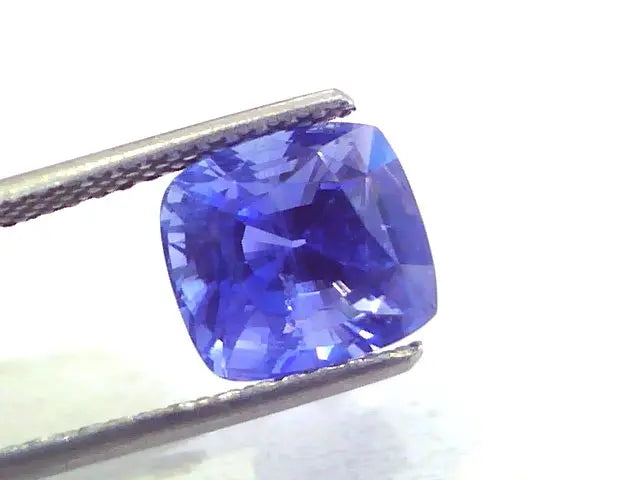 5.30 Ct Deep Blue Unheated Untreated Natural Burma Blue Sapphire