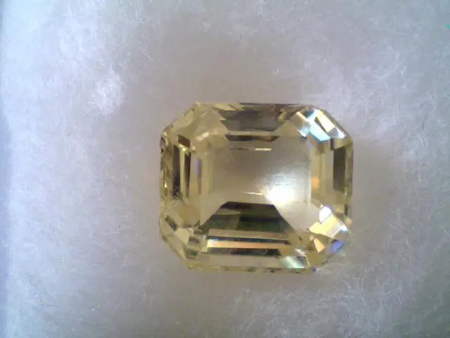 5.44 Ct Unheated Untreated Natural Ceylon Yellow Sapphire Gems