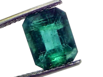 5.48 Ct Certified Untreated Natural Zambian Emerald Panna Gemstone