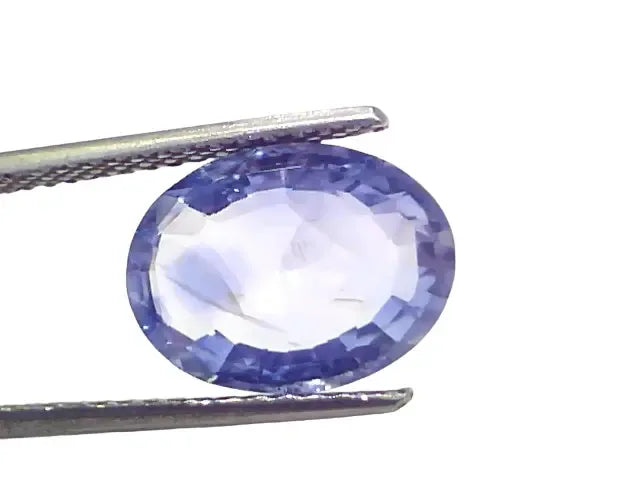 5.49 Ct IGI Certified Unheated Untreated Natural Ceylon Blue Sapphire - Venus Gems
