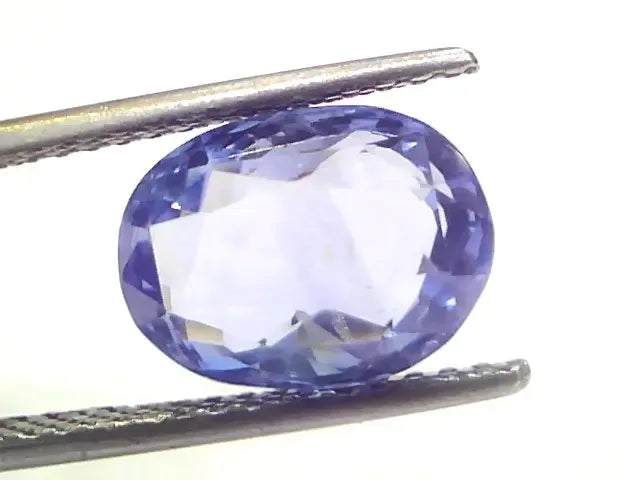 5.48 Ct GII Certified Unheated Untreated Natural Ceylon Blue Sapphire - Venus Gems