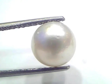 5.52 Ct Natural Certified Real South Sea Pearl Certified Moti