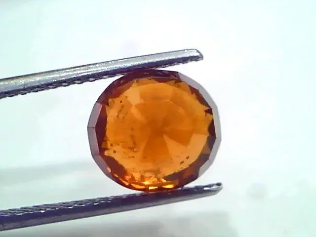 5.50 Ct Untreated Natural Ceylon Gomedh/Hessonite Gemstone - Venus Gems