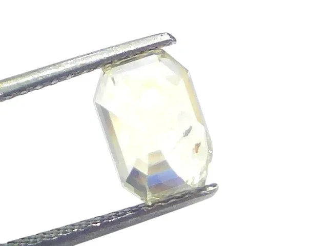 5.52 Ct IGI Certified Unheated Untreated Natural Ceylon Yellow Sapphire - Venus Gems