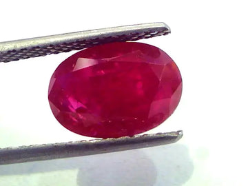 5.52 Ct Unheated Untreated Natural Old Burma Ruby **RARE**