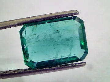 5.54 Ct Untreated Natural Zambian Emerald Gemstones AA+++