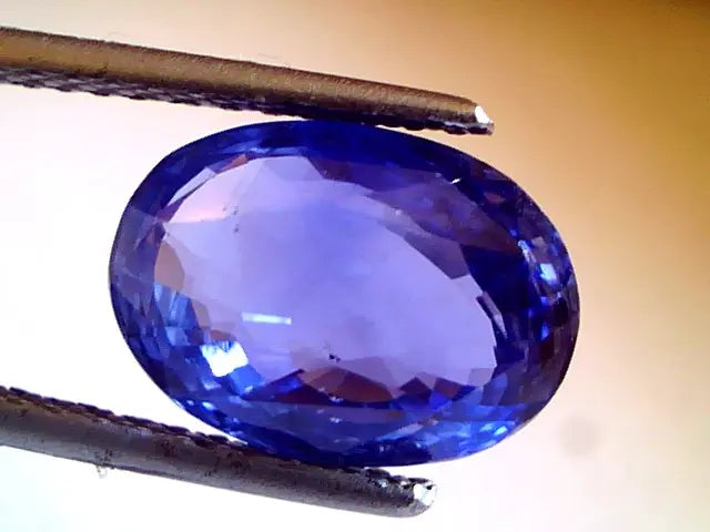 5.51 Ct GII Certified Unheated Untreated Natural Ceylon Blue sapphire