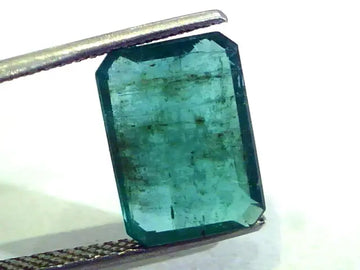 5.50 Ct Unheated Untreated Natural Zambian Emerald Panna Gems