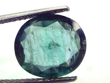 5.55 Ct Unheated Untreated Natural Zambian Emerald Gemstone