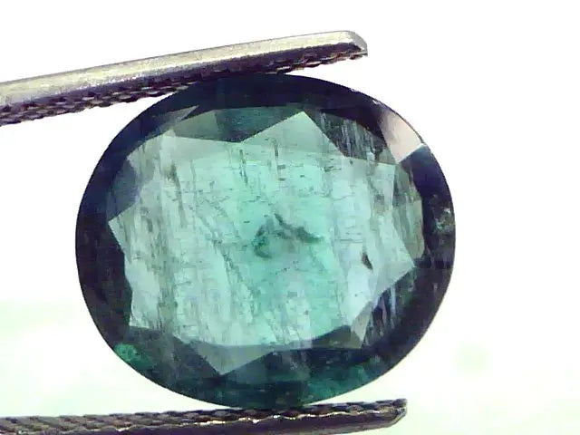 5.55 Ct Unheated Untreated Natural Zambian Emerald Gemstone