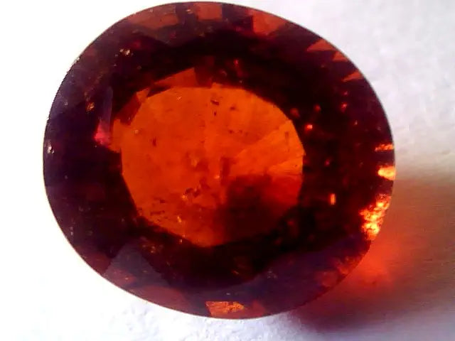 5.55 Ct Untreated Natural Ceylon Hessonite Gomedh Rahu Gemstone