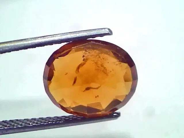 5.52 Ct Untreated Natural Ceylon Gomedh/Hessonite Gemstone - Venus Gems
