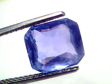 5.54 Carat IGI Certified Unheated Natural Ceylon Blue Sapphire Neelam – 6.08 Ratti