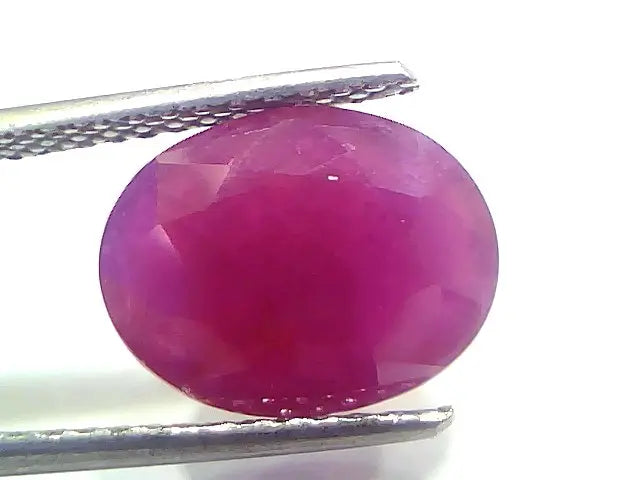 5.72 Ct Certified Unheated Untreated Natural New Burma Ruby Manik Stone