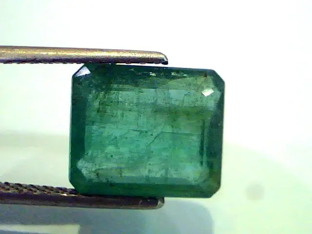 5.61 Ct Untreated Natural Zambian Green Emerald Gemston (Panna)