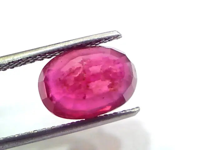 5.67 Ct Natural Ruby Gemstone Manek Gem for Sun (Heated)