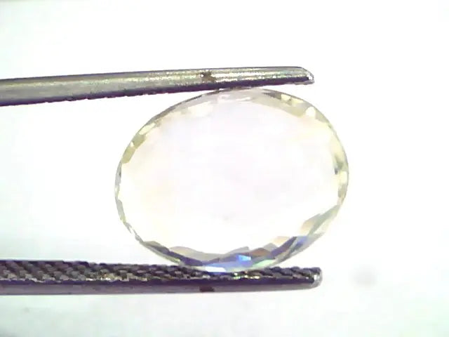 5.62 Ct IGI Certified Unheated Untreated Natural Ceylon Yellow Sapphire