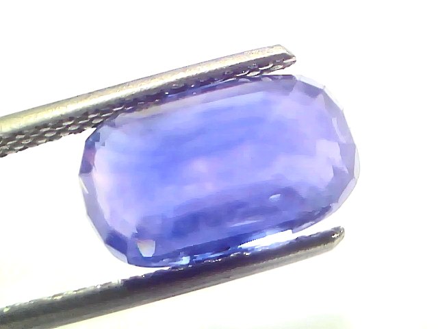 5.63 Ct IGI Certified Unheated Untreated Natural Ceylon Blue Sapphire Gems