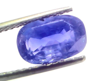5.63 Ct IGI Certified Unheated Untreated Natural Ceylon Blue Sapphire Gems