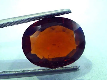 5.68 Ct Untreated Natural Ceyloni Gomedh/Hessonite Gemstone