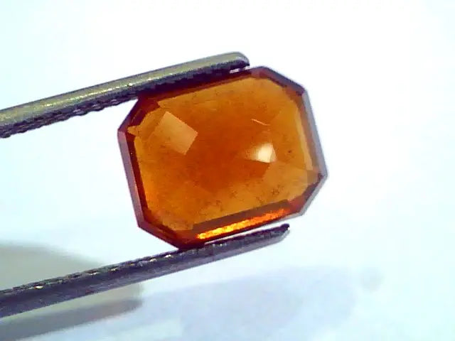 5.71 Ct Untreated Natural Ceyloni Gomedh/Hessonite Gemstone