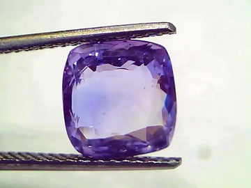 5.66 Ct IGI Certified Unheated Untreated Natural Ceylon Blue Sapphire AA
