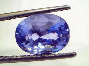 5.66 Ct IGI Certified Unheated Untreated Natural Ceylon Blue Sapphire AA