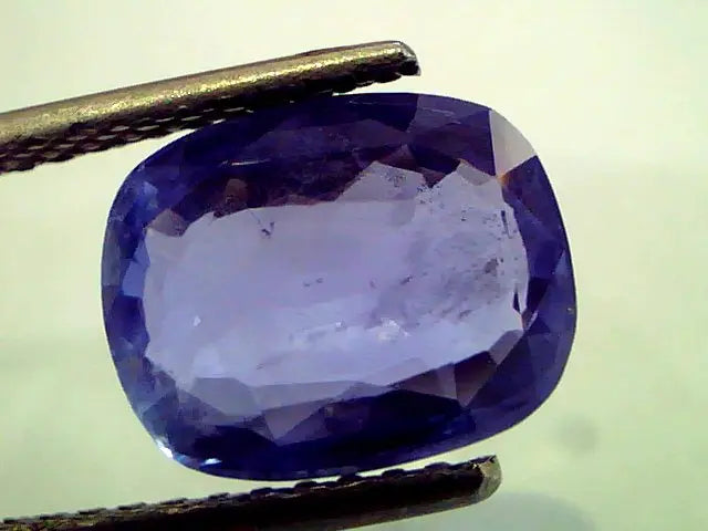 5.69 Ct IGI Certified Unheated Natural Ceylon Blue Sapphire ++++
