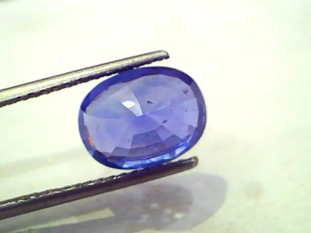 5.69 Ct Unheated Untreated Natural Blue Sapphire Neelam Gems