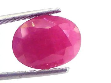 5.73 Ct Untreated Natural Old Burma Ruby Gemstone Manik