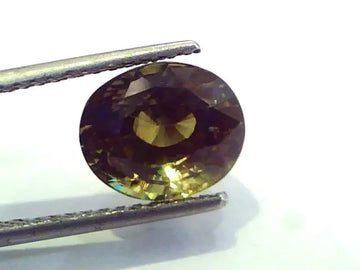 5.72 Ct Untreated Natural Certified Colour Changing Alexandrite