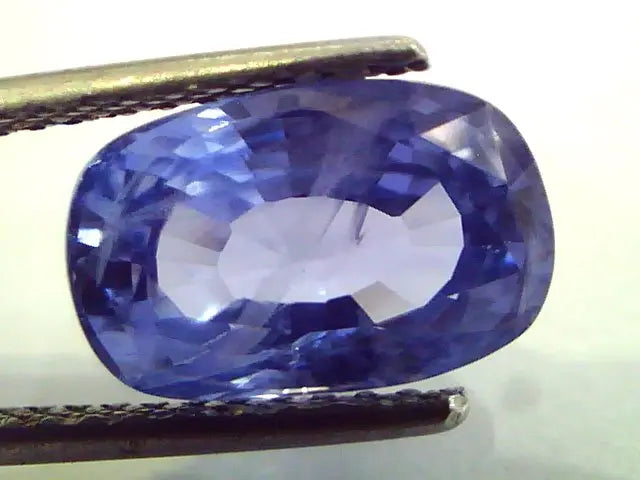 5.71 Ct IGI Certified Unheated Untreated Natural Burma Blue Sapphire