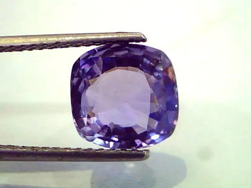 5.75 Ct IGI Cerified Unheated Untreated Natural Burma Blue Sapphire