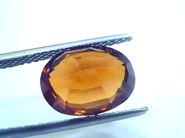 5.77 Ct Untreated Natural Ceylon Gomedh/Hessonite Gemstone