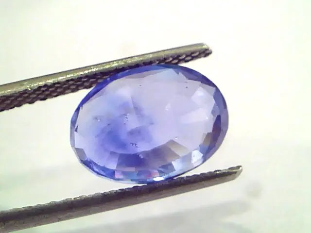 5.76 Ct IGI Certified Unheated Untreated Natural Burma Blue Sapphire AA