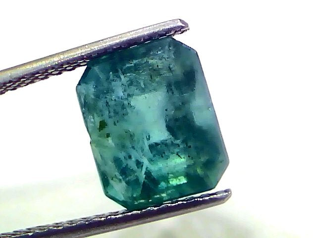 5.77 Ct Certified Untreated Natural Zambian Emerald Panna Gemstone