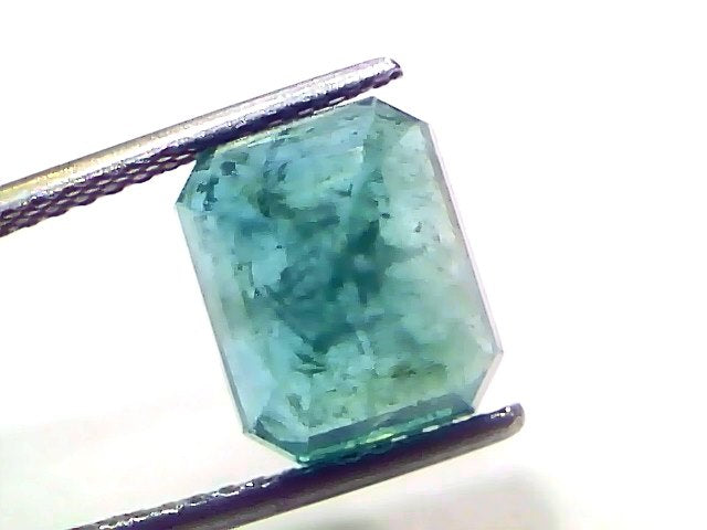 5.77 Ct Certified Untreated Natural Zambian Emerald Panna Gemstone