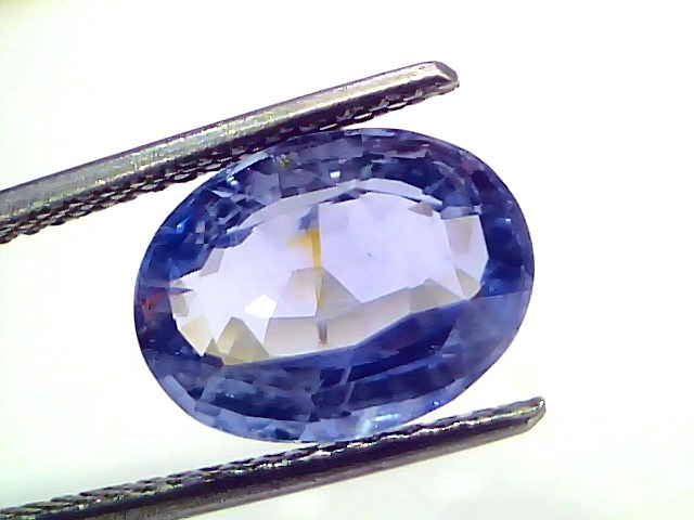 5.78 Carat IGI Certified Unheated Natural Ceylon Blue Sapphire Neelam – 6.35 Ratti