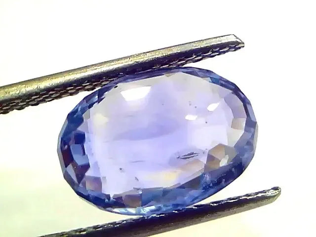 5.79 Ct IGI Certified Unheated Untreated Natural Ceylon Blue Sapphire - Venus Gems