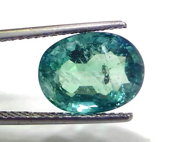 5.79 Ct GII Certified Untreated Natural Zambian Emerald Gems AAA